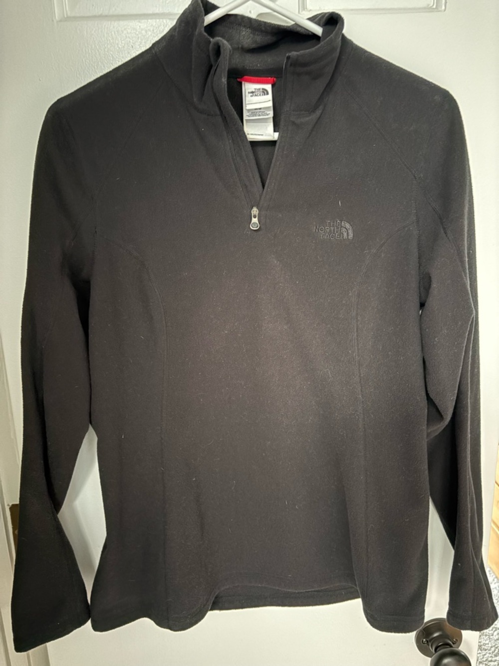 The North Face Dark Gray Half-Zip Fleece Pullover